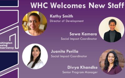 WHC Welcomes New Fundraising and Program Staff