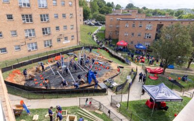 WHC Playground Build with Monumental Sports & Entertainment and Kaboom!